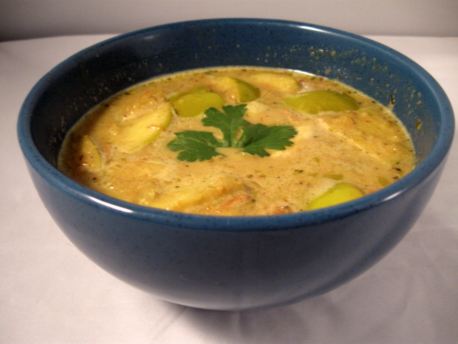 curried vegetable bisque