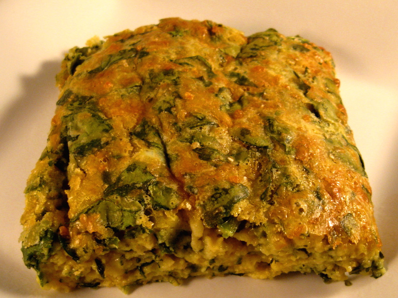 Spinach Squares